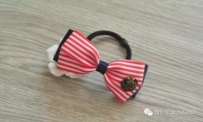 女生手工简单又漂亮蝴蝶结,发饰手工蝴蝶结制作教程