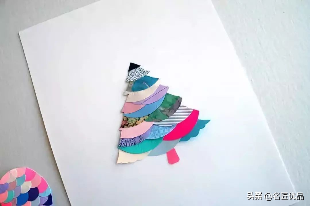 最简单的圣诞贺卡手工制作,手工作品太美了