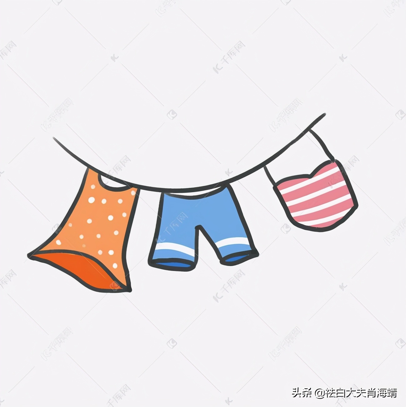 惊叹！*裤内**发霉还穿？46岁大叔因穿潮湿*裤内**，把腿都穿“白”了