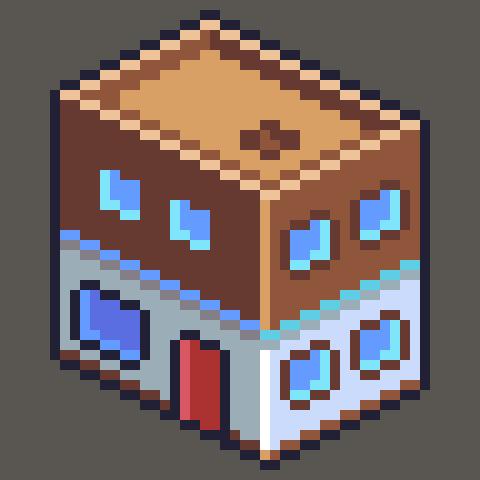 怎么学着画房子结构,像素画教程只用黑色