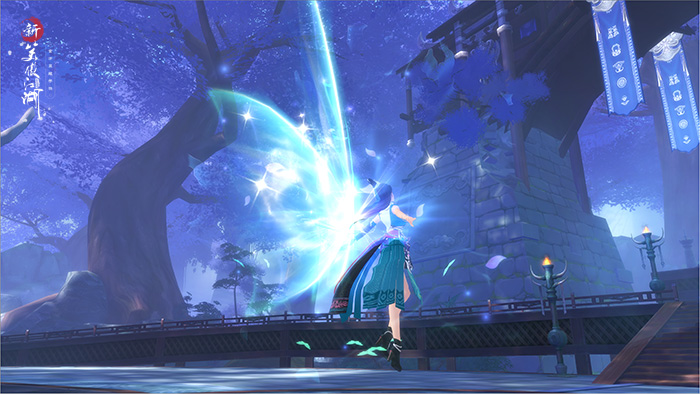 2024新笑傲江湖各职业技能展示,新笑傲最新职业五仙玩法