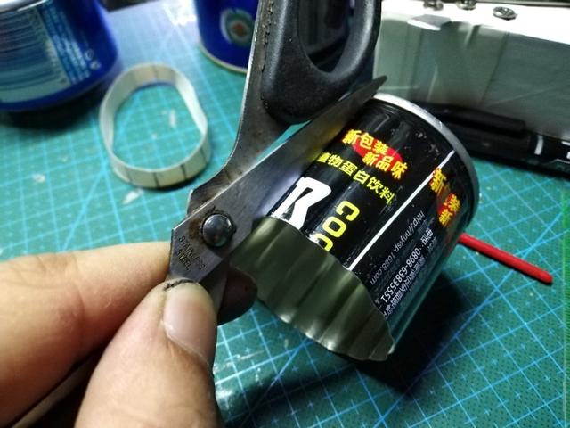 椰子汁罐制作酒精炉,自己制作猛火酒精炉