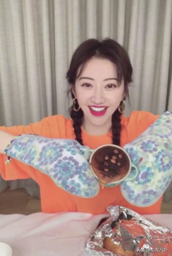 景甜舒芙蕾,景甜直播全过程