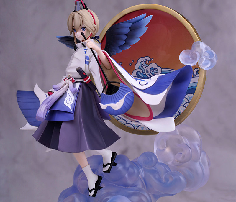 阴阳师大天狗q版手办,阴阳师少羽大天狗手办