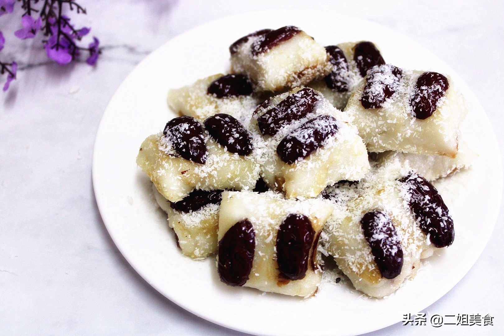 桃子味糯米糕还能拉丝,怎么把糯米糕做的软糯拉丝