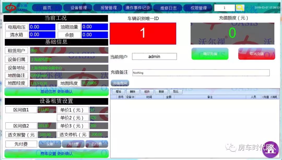 车联网OASyun智控云平台沃尔视OASIS®车载卫星电视天线系统