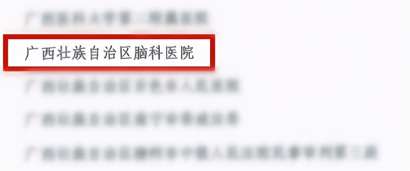 平安医院工作表现突出广西脑科医院获“国字号”荣誉!