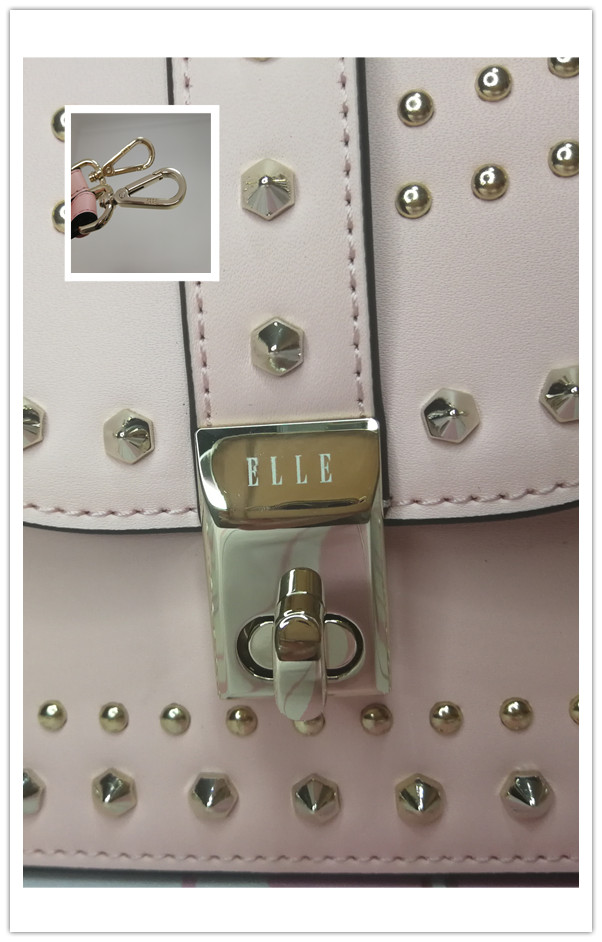 pernelle白色铆钉小包,elle双肩铆钉背包