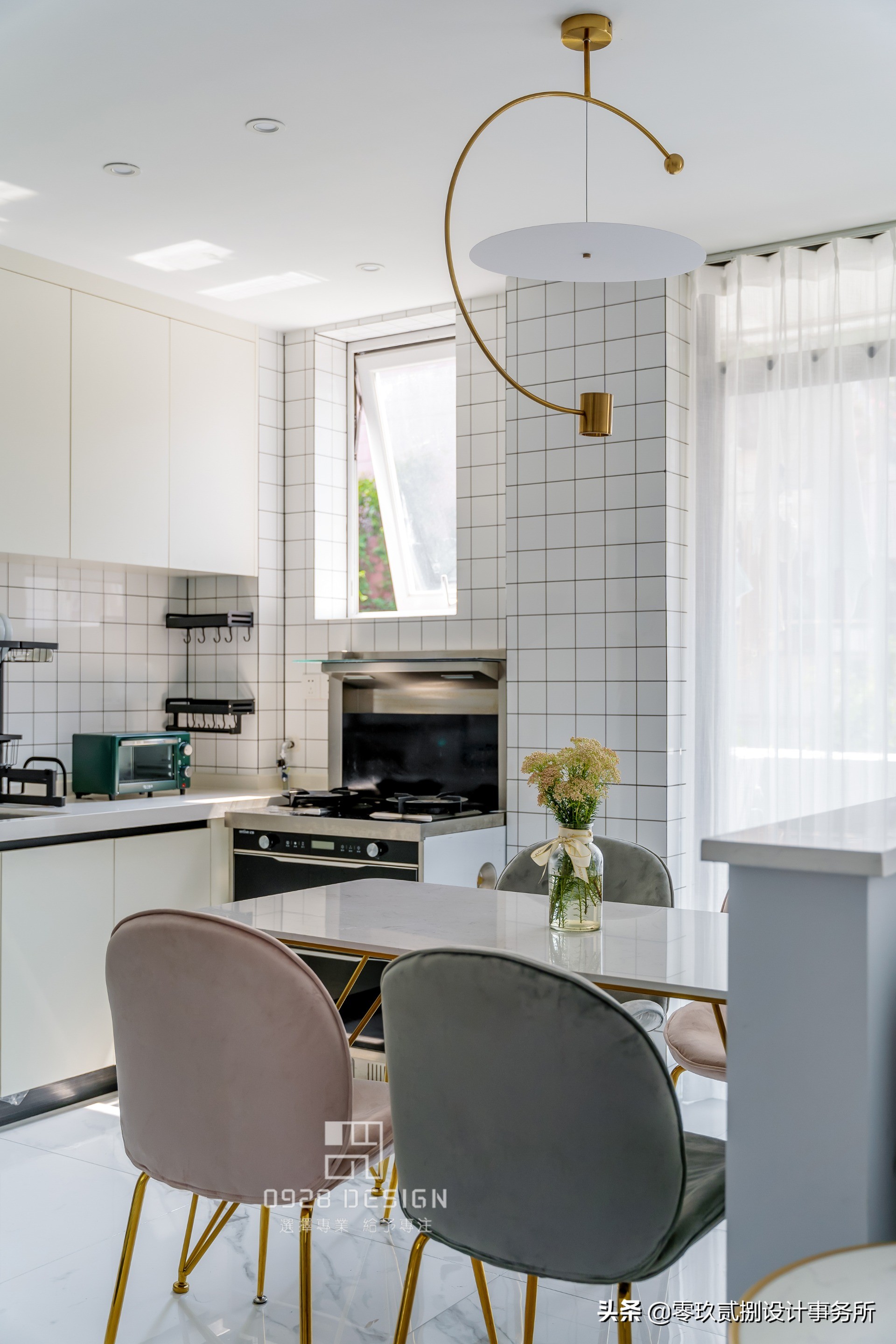 「零玖贰捌设计」65㎡“老破小”格局全改,变身阳光明媚小清新