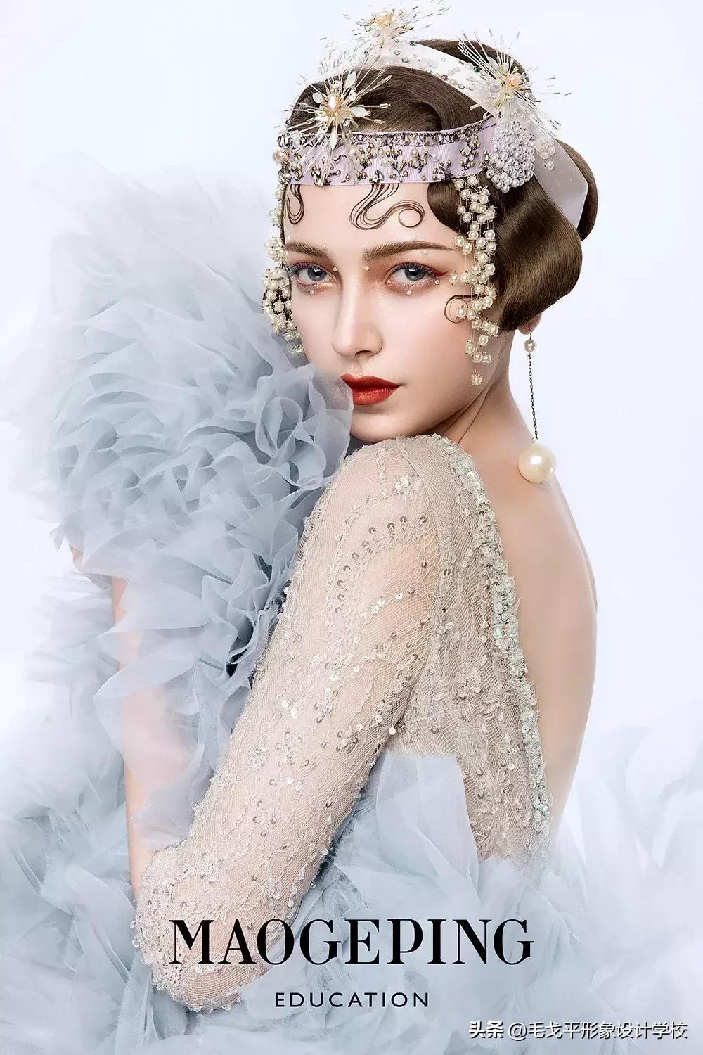 简单短发新娘妆发型教程,短发新娘造型简单自己做