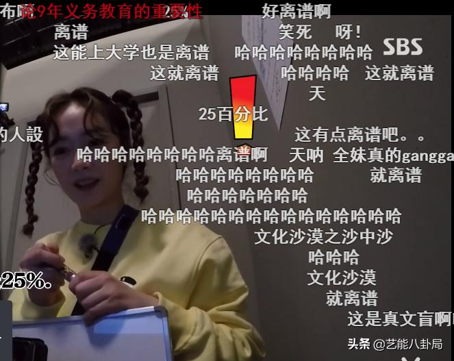 韩国揭露现实的综艺,韩国国民教育水平