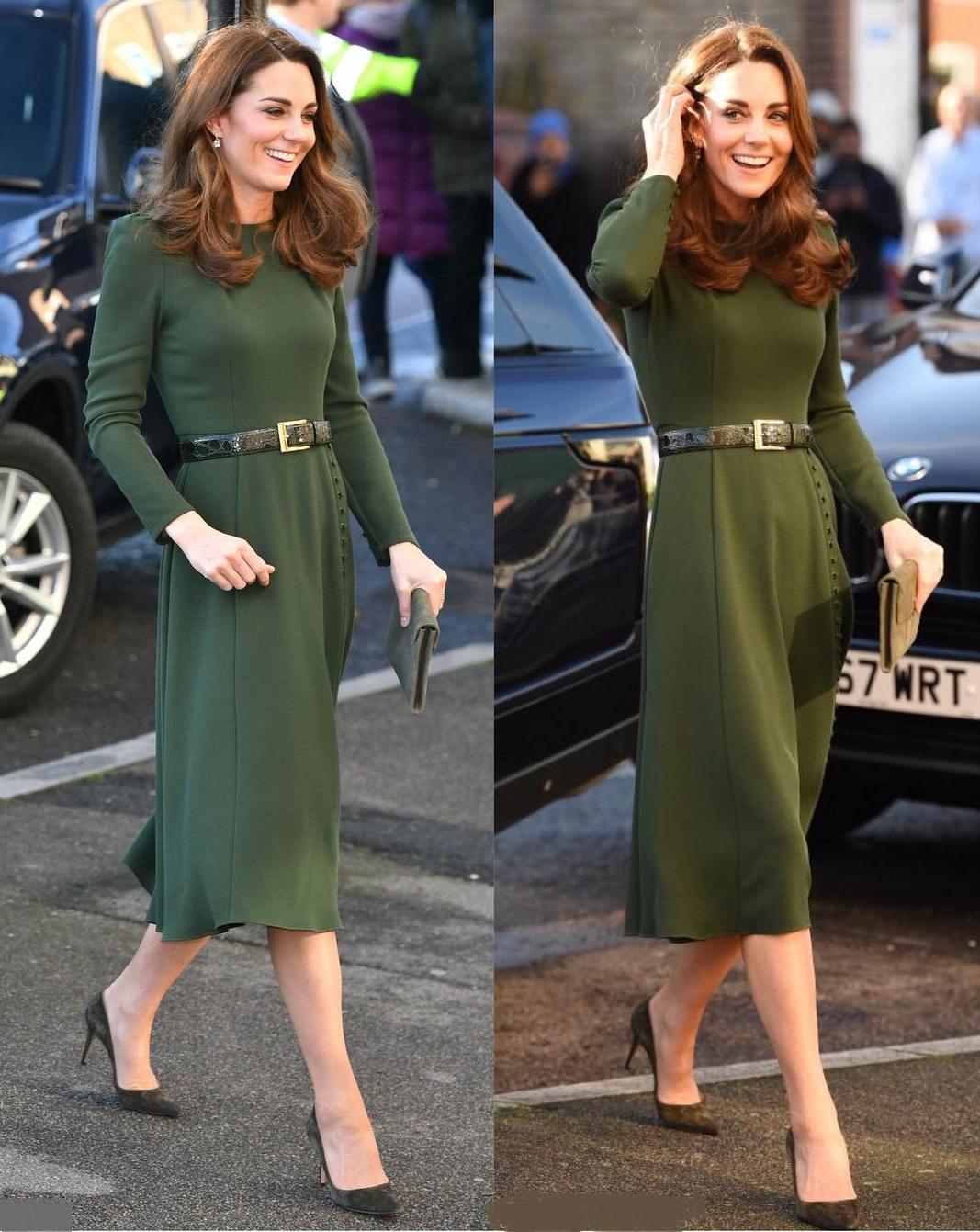 丹麦王储妃唐纳森穿衣图片,丹麦王储妃玛丽绿色西装