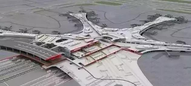 新世界七大奇迹北京机场,飞机从北京大兴国际机场起飞过程