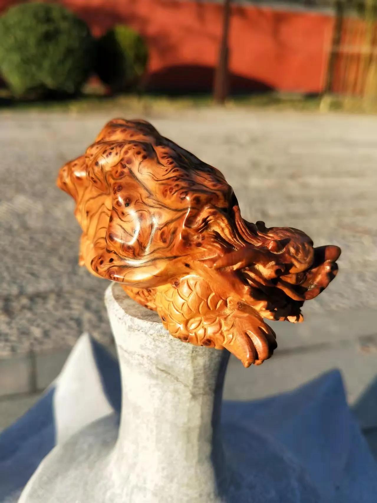 怎么盘玩琥珀木手把件,怎样盘玩榆木把件