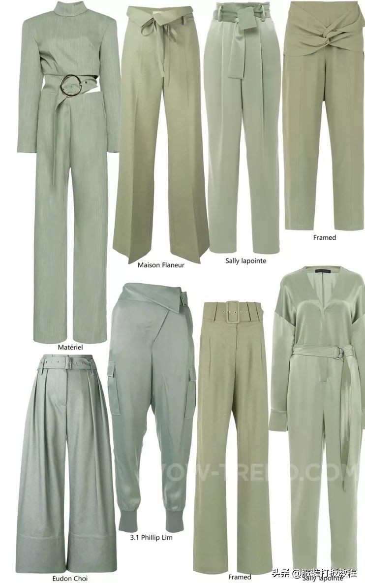 2021冬季服装流行趋势裤装,2021秋冬服装流行裤子