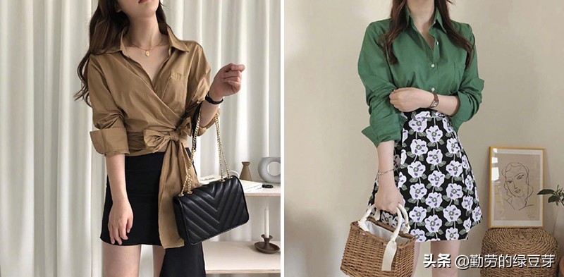 早秋气质复古穿搭一整套秋装,早秋气质秋装白色内搭