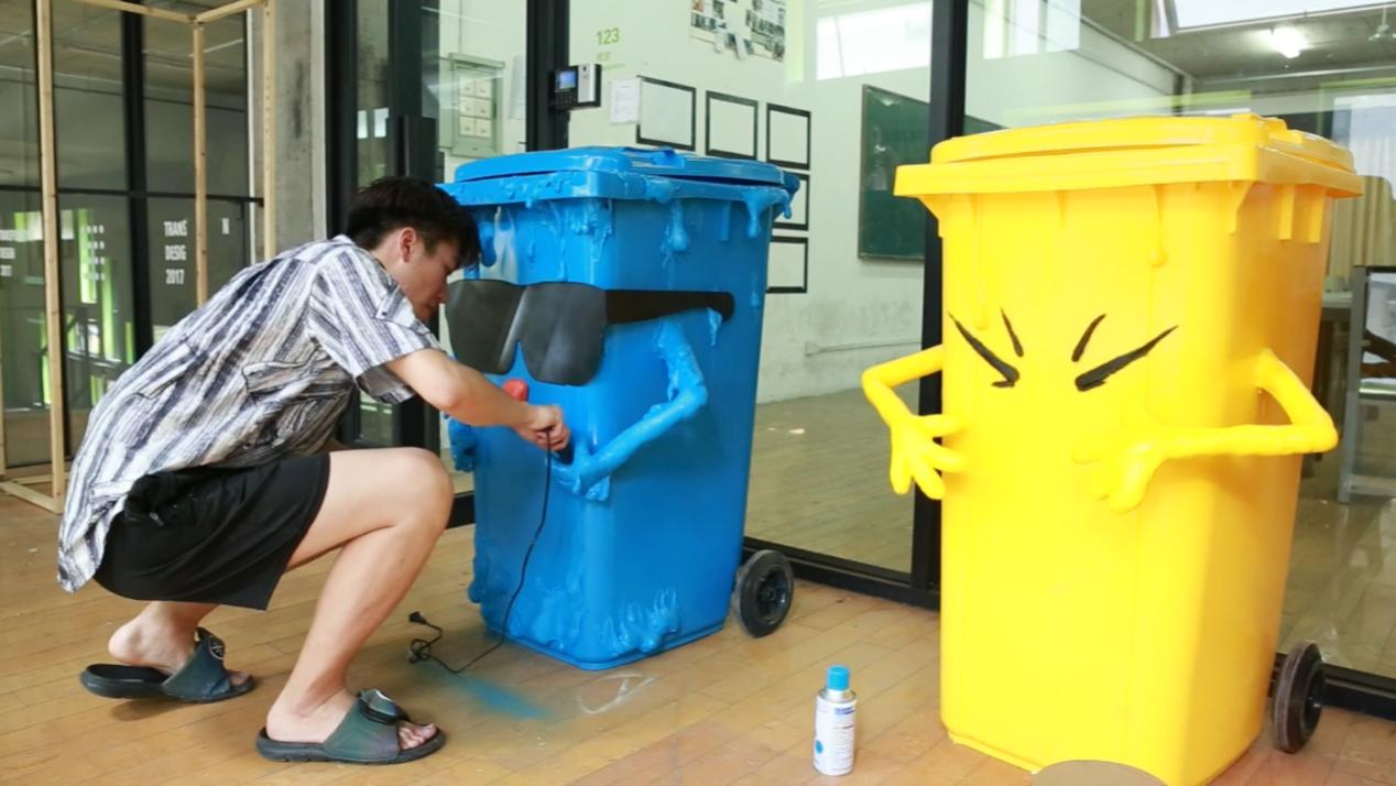 创意垃圾桶点亮杭州,这个9月份,淘宝造物节是最亮的仔