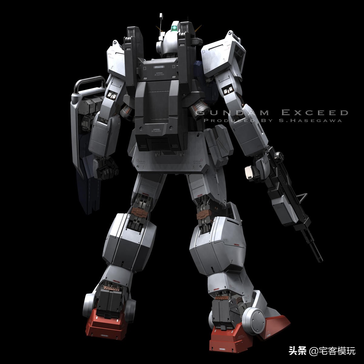 模玩机设：“爱娜，我喜欢你！”HG新生陆战型高达