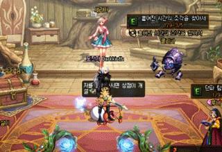 DNF：女鬼剑全职业三觉站街效果展示，三觉后加BUFF自带插画特效