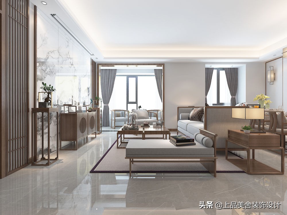 大横厅户型意式极简风,大横厅户型为何受青睐