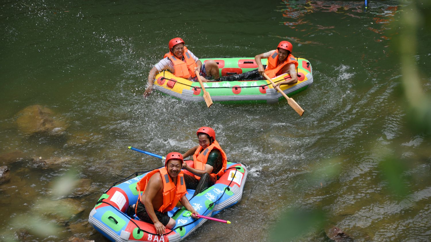 浙江天台溯溪漂流,天台漂流哪里最好玩最刺激