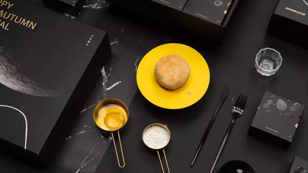 月饼礼盒港风包装设计图,月饼礼盒包装设计