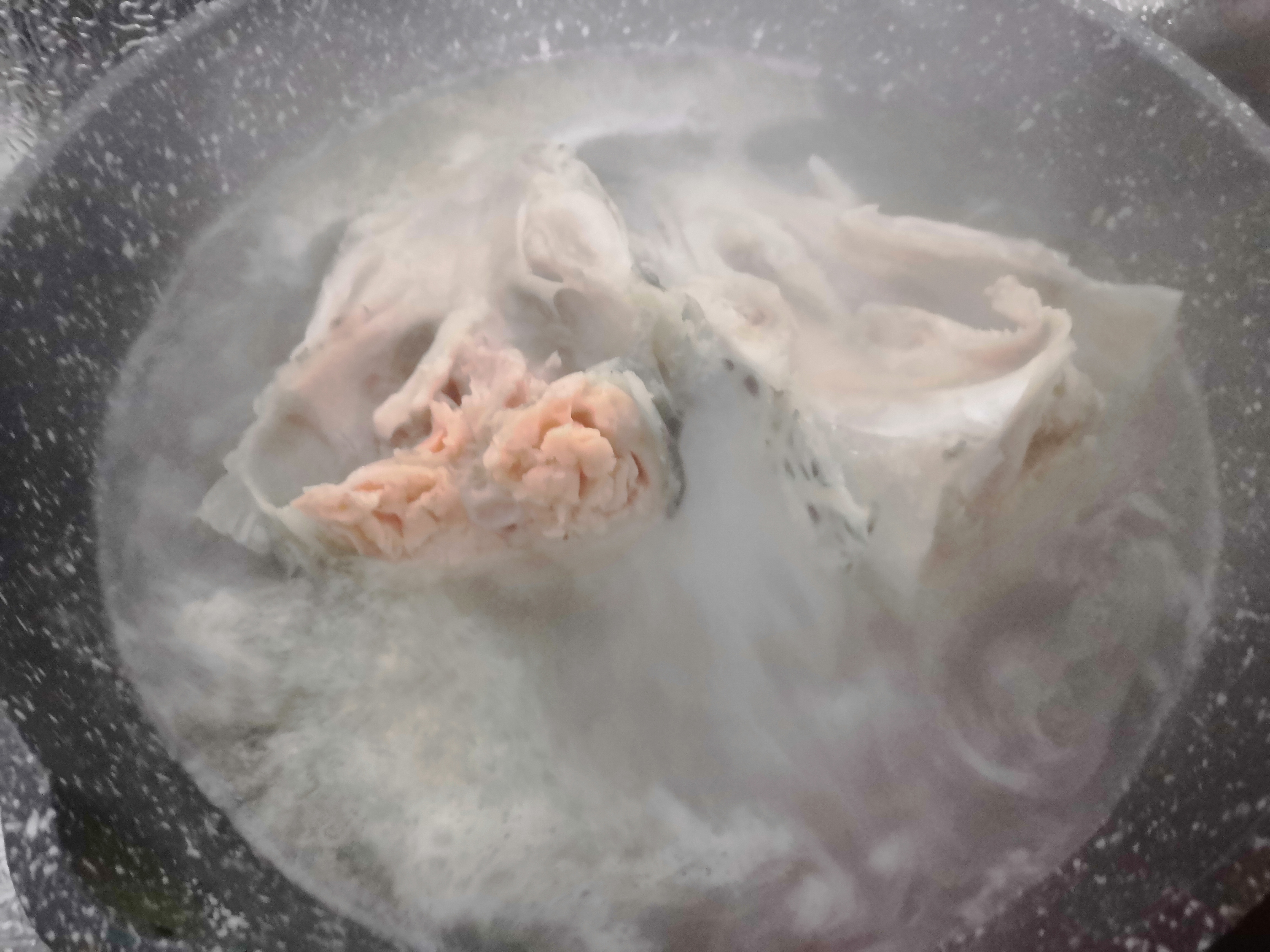 炖了两个小时的鱼汤,炖三文鱼鱼汤如何又白又浓稠