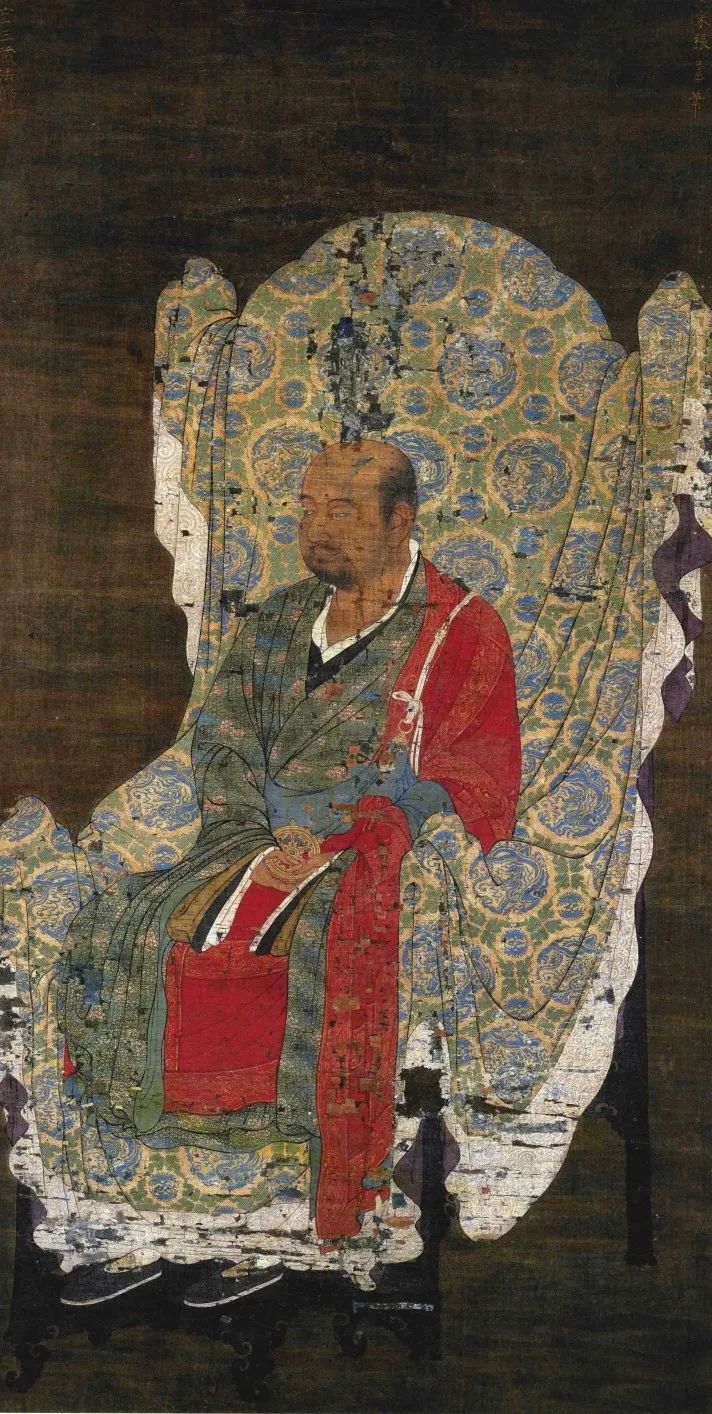 道教佛教题材绘画欣赏,佛教五佛神像绘画