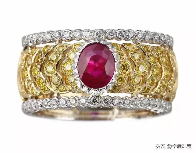 红宝石戒指款式图片,红宝石戒指颜色最好的品牌