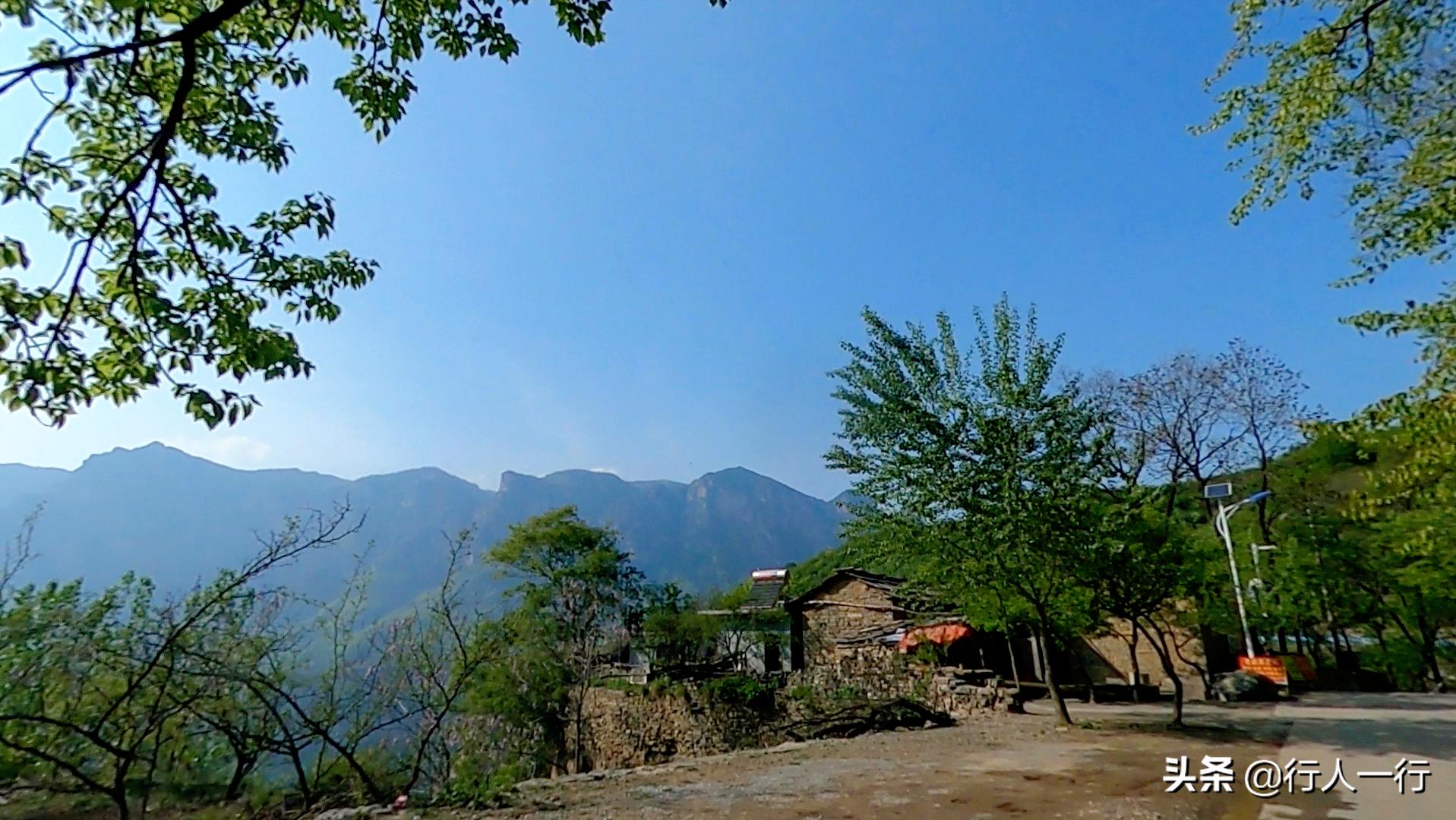 河南太行山悬崖古村,林州太行绝美古村落