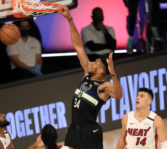 字母哥两罚不中雄鹿,字母哥两罚不中篮网