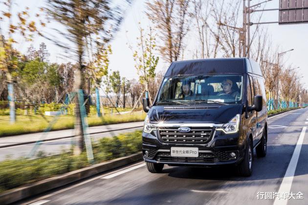 新世代全顺2021款pro自动挡试驾,福特新世代全顺pro长轴中顶自驾游