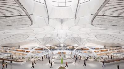 狂砸800亿的北京大兴机场终于完美面世，厉害了，我的国