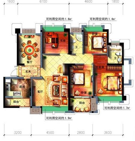 浦上万达板块小区解析,浦上万达