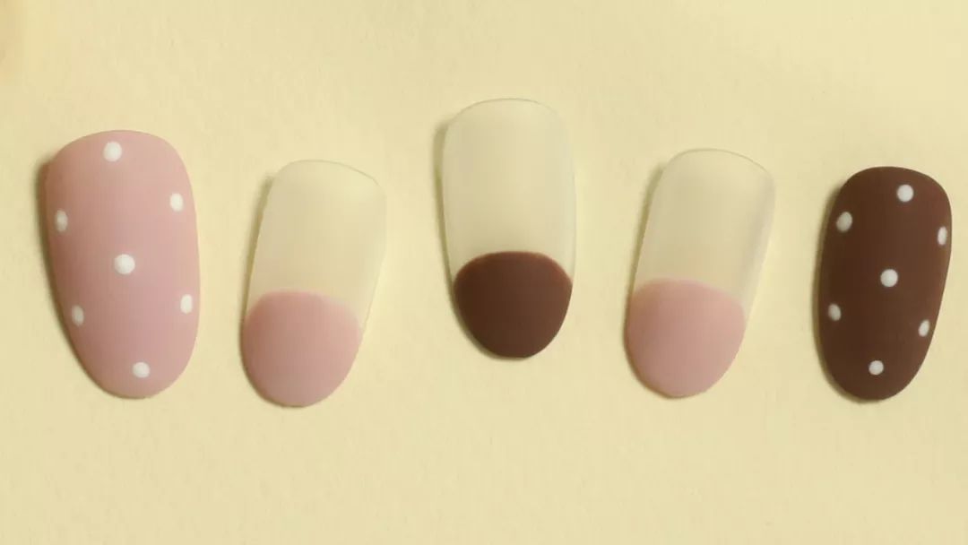 秋冬美甲小红书,美甲推荐中款ins