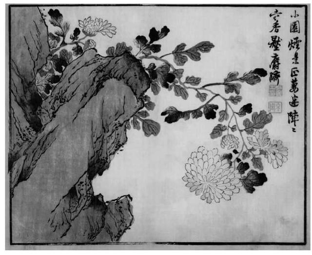 菊花写意画法100幅,简单的写意菊花画法