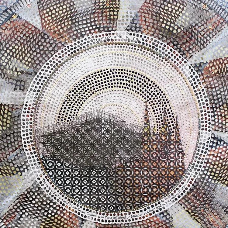 她用一把手术刀在2毛钱废报纸上雕出精美图腾,一幅卖60万