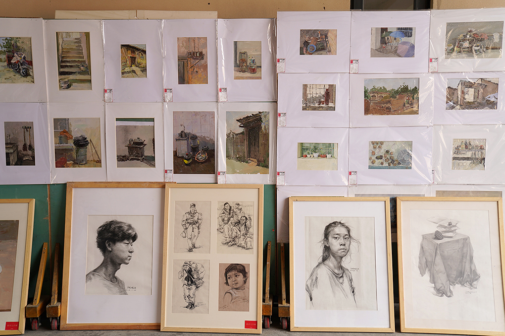 陕西西安丹青美术招生,零基础学美术之路