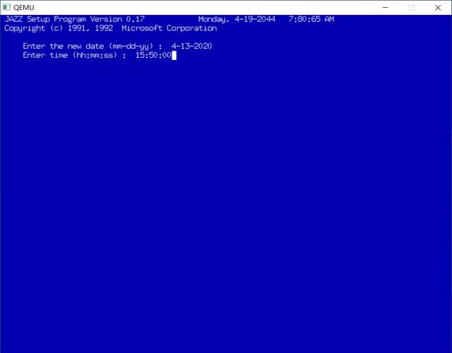 QEMU安装WINDOWSNT4.0MIPS版本