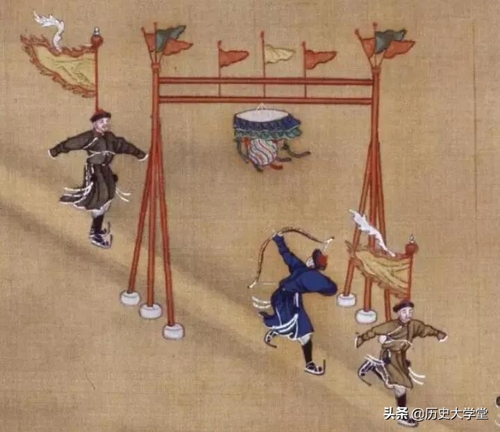 乾隆皇帝钟爱的“冰嬉”，在清朝究竟是个什么运动