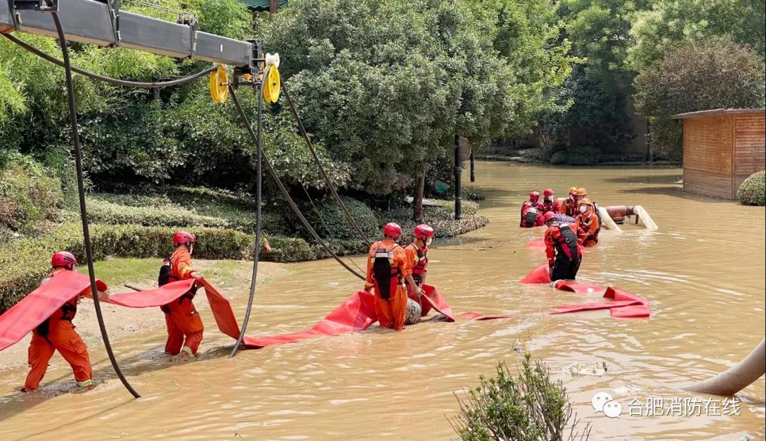 紧急救援第五季消防员,消防员四天三夜抢险排涝后撤离