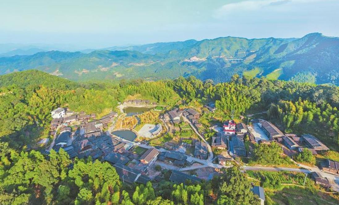 传统村落回归自然与人文之美,明溪古村