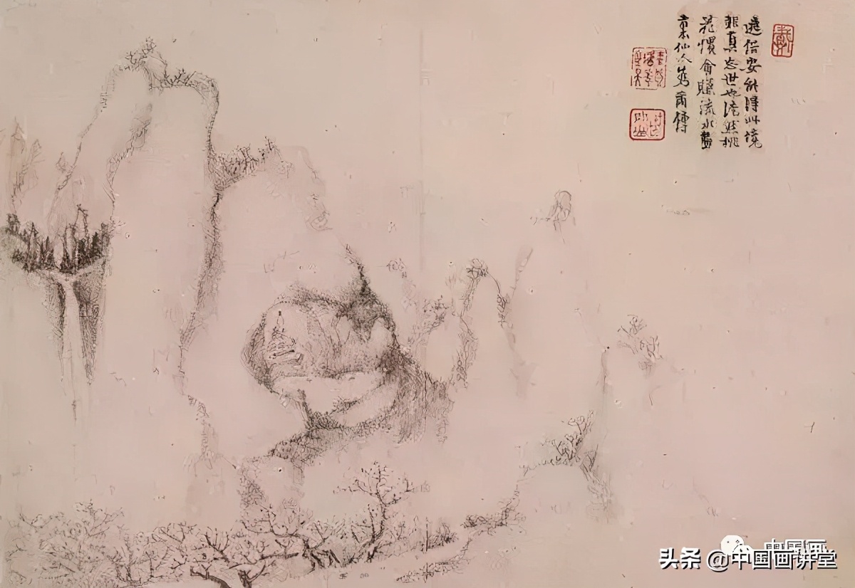 枯笔之境书法作品欣赏,书法枯笔