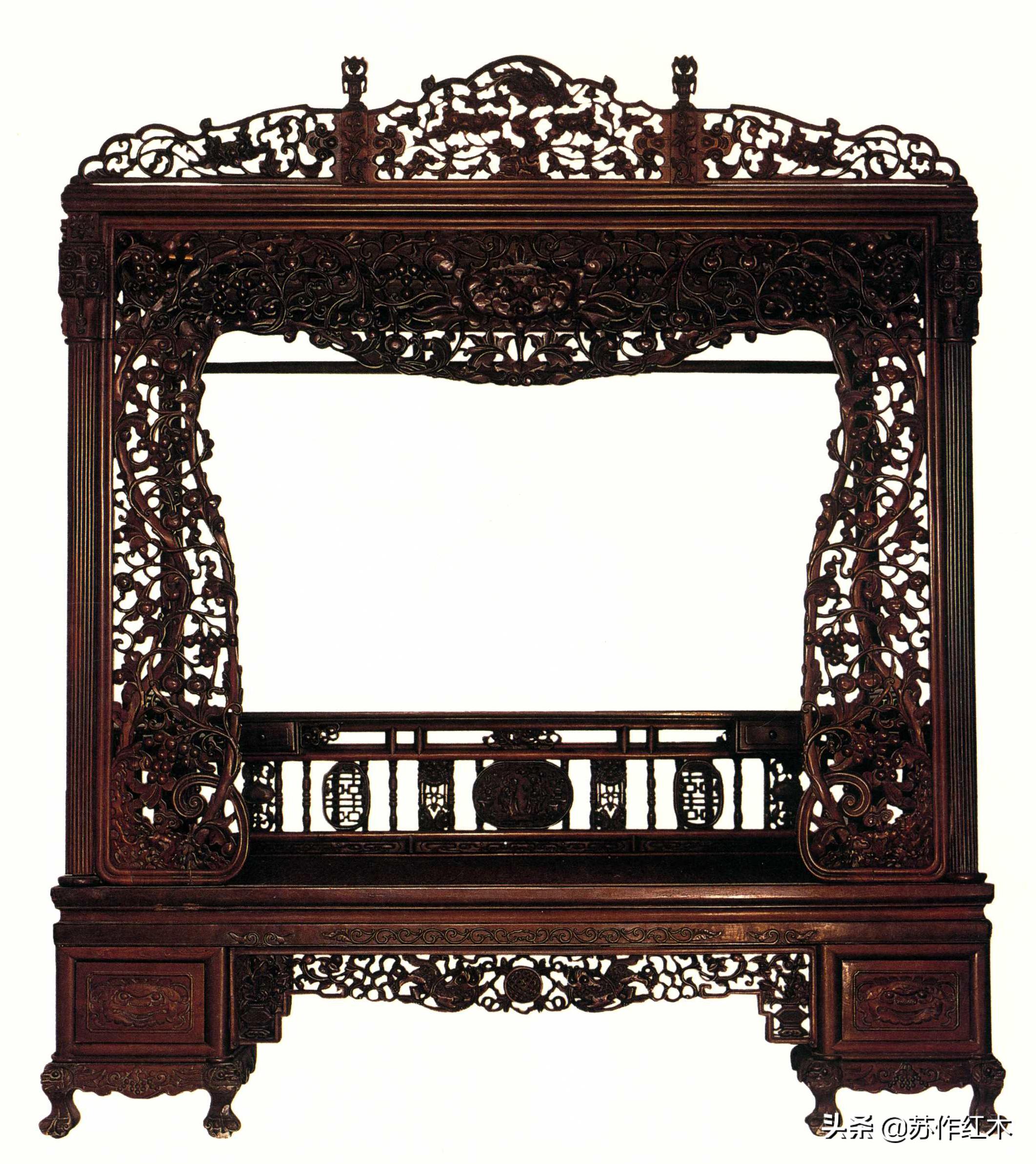 柞榛木家具收藏价值如何,柞榛木老家具