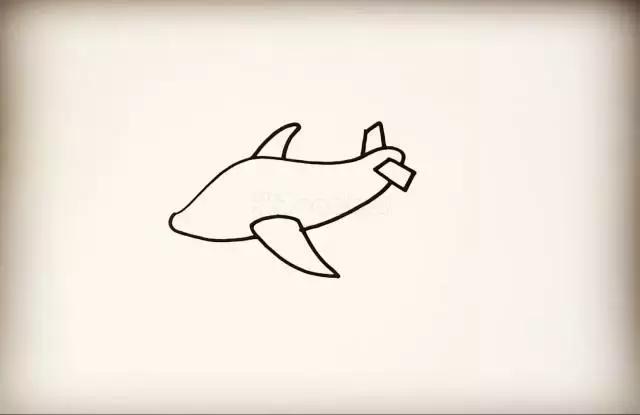 飞机简笔画中国机长,飞机简笔画100种