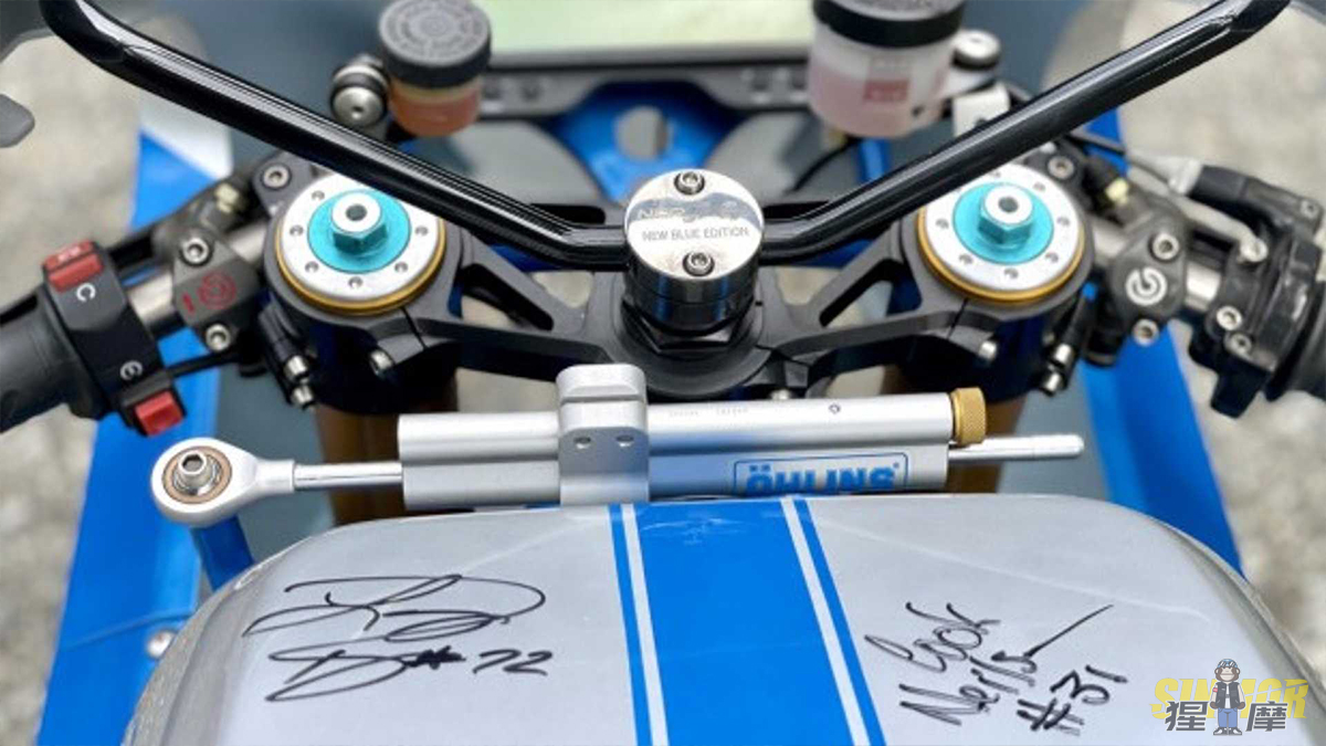 杜卡迪向OldBlue致敬！Ducati-NCRNewBlueNO.1竞标