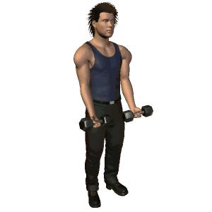 哑铃健身最简单最直接的动作,在家健身教学8大哑铃训练动作