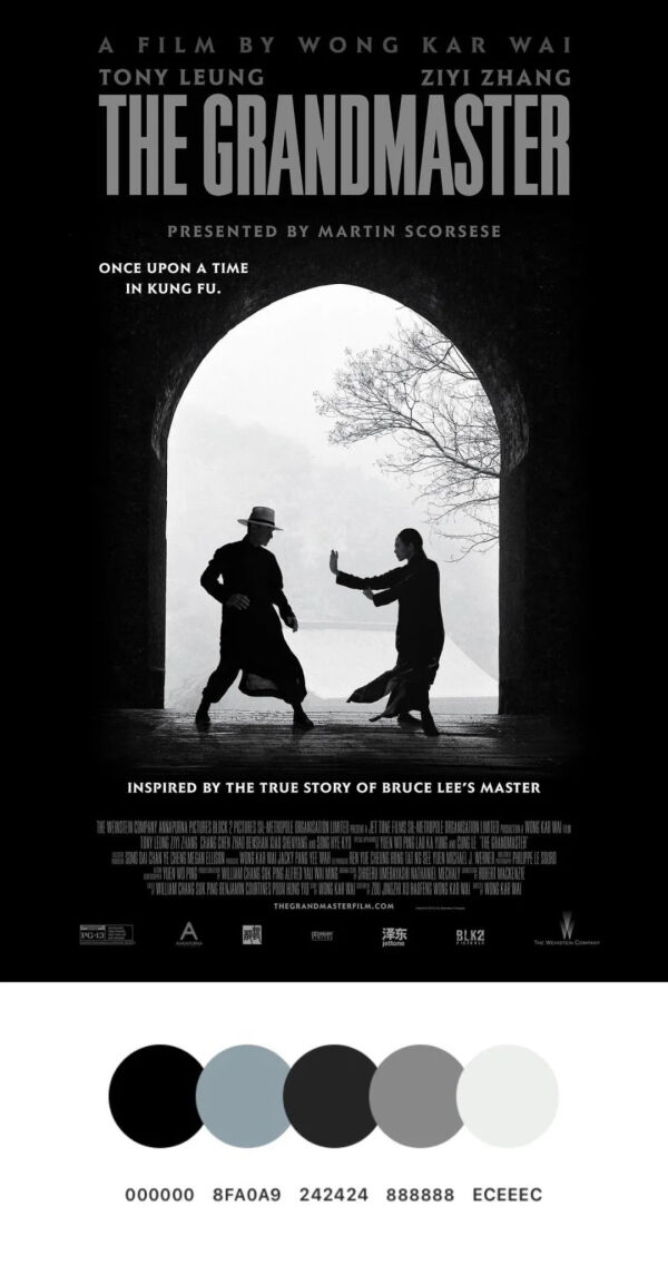 分享一些构图精致的电影海报,100张电影海报手绘