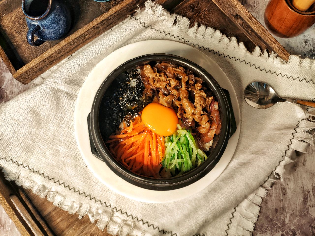 各种好吃的石锅饭,羊肉石锅拌饭教程