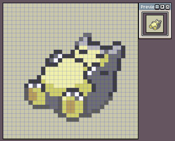 口袋妖怪像素画,口袋妖怪金银水晶插画